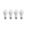 SATCO S12440 A19 LED Light Bulbs – 13.5W, 2700K Soft White, 120V, 4-Pack