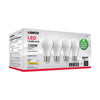 SATCO S12440 A19 LED Light Bulbs – 13.5W, 2700K Soft White, 120V, 4-Pack