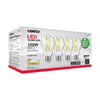 SATCO S12442 A19 Clear LED Light Bulb 12.5W 2700K – 4 Pack