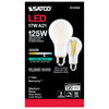 SATCO S12445 17W A21 LED Bulb – 4000K Cool White, E26, Frosted
