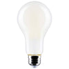 SATCO S12445 17W A21 LED Bulb – 4000K Cool White, E26, Frosted