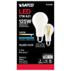 SATCO S12446 17W A21 LED Light Bulb – 5000K Daylight, Frosted, E26 Base, 120V