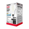 SATCO S12446 17W A21 LED Light Bulb – 5000K Daylight, Frosted, E26 Base, 120V