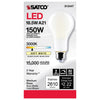 Satco S12447 18.5W A21 Frosted LED Bulb 3000K E26 120V