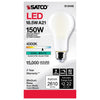 SATCO S12448 - A21- LED Light Bulb- 18.5W- 4000K- Cool White- E26 -120V-Frosted
