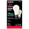 SATCO S12448 - A21- LED Light Bulb- 18.5W- 4000K- Cool White- E26 -120V-Frosted