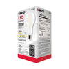 SATCO S12450 - 21W A23 LED Light Bulb, 3000K Warm White, E26 Base, 120V, Frosted, Non-Dimmable