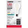 SATCO S12451 - 21W A23 LED Light Bulb 4000K Cool White E26 Base 120V