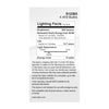 SATCO S12463 - 8W A19 LED Light Bulbs – 3000K Warm White, Clear, E26 Base, 120V, 4-Pack