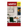 SATCO S12468 5W A19 Clear LED Bulb – E26 Base, 3500K, 120V
