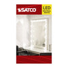SATCO S12472 - G16.5 LED Light Bulb 4W 3500K Clear E12 Candelabra Base