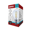 SATCO S12478 5.5W G16.5 LED Globe Bulb – 5000K Daylight, Clear, E12 Candelabra Base, 120V