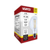 SATCO S12482 - 6W G25 Clear LED Globe Bulb – 3500K, 120V