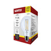 SATCO S12482 - 6W G25 Clear LED Globe Bulb – 3500K, 120V