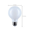 SATCO S12483 - 6W - G25 - LED Globe Bulb - 3500K - 120V