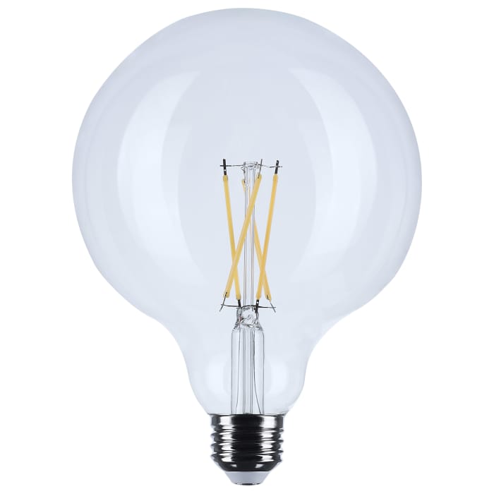 SATCO S12487 - 8W G40 LED Globe Bulb, E26, 120V 2700K - Clear