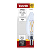 SATCO S12490 - 3W - B11 LED Bulb, 3000K,E12 120V - Clear