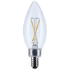 SATCO S12490 - 3W - B11 LED Bulb, 3000K,E12 120V - Clear