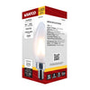 SATCO S12491 - 3W B11 LED Light Bulb, 3000K Soft White, E12 Candelabra Base, 120V - Frosted