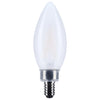 SATCO S12491 - 3W B11 LED Light Bulb, 3000K Soft White, E12 Candelabra Base, 120V - Frosted