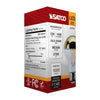 SATCO S12540 - 12W A19 Gold LED Light Bulb – 2700K Warm White, 120V
