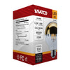 SATCO S12542 5.5W G25 Gold LED Globe Bulb – 2700K Warm White, 120V