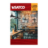 SATCO S12545 - G40 LED Bulb,  8W 100W Equivalent 2700K - Silver Crown