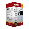 SATCO S12545 - G40 LED Bulb,  8W 100W Equivalent 2700K - Silver Crown