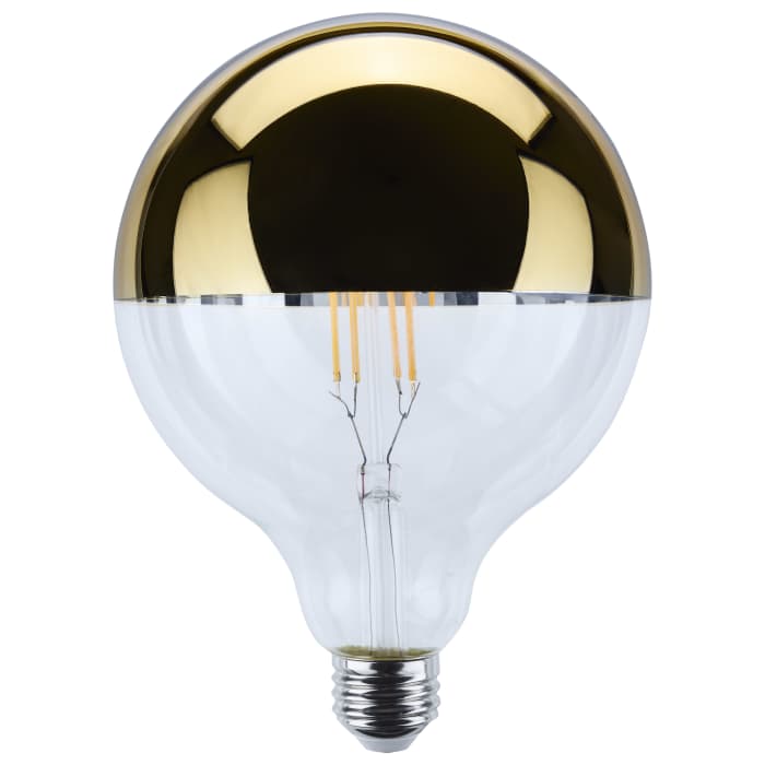 SATCO S12546 - 8W G40 Gold LED Bulb, 2700K, E26 - 120V
