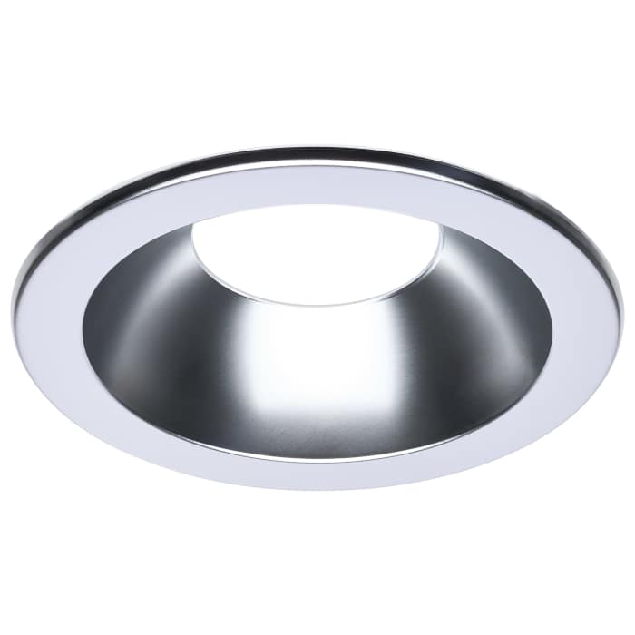 SATCO S13526 6-Inch Round Commercial LED Downlight Trim – Matte Clear