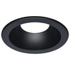 SATCO S13532 8-Inch Round Commercial LED Downlight Trim – Matte Black
