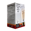 SATCO S14206 3.5W ST19 LED Edison Bulb | 2000K Soft White | E26 Medium Base | Dimmable Clear Glass