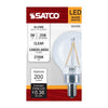 SATCO S21200 - 3W G16.5 - LED Globe Bulb - E12 - 2700K