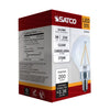 SATCO S21200 - 3W G16.5 - LED Globe Bulb - E12 - 2700K