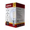 SATCO S21205 - G16.5 LED Light Bulb 4W 3000K Clear E12 Candelabra Base 120V