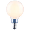SATCO S21207 4.5W G16.5 LED Globe Bulb, E12 Base, 2700K Warm White, 120V