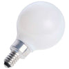 SATCO S21207 4.5W G16.5 LED Globe Bulb, E12 Base, 2700K Warm White, 120V