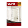 SATCO S21207 4.5W G16.5 LED Globe Bulb, E12 Base, 2700K Warm White, 120V