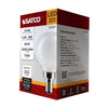 SATCO S21207 4.5W G16.5 LED Globe Bulb, E12 Base, 2700K Warm White, 120V