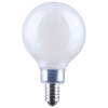 SATCO S21207 4.5W G16.5 LED Globe Bulb, E12 Base, 2700K Warm White, 120V