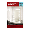 SATCO S12474 4.5W G16.5 LED Globe Bulb – 3000K Warm White, E12 Base, 120V