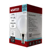 SATCO S12474 4.5W G16.5 LED Globe Bulb – 3000K Warm White, E12 Base, 120V