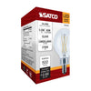 Satco S21209 G16.5 LED Globe Light Bulb 5.5W 2700K Clear E12 Base