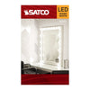 SATCO S21212 - G16.5 LED Globe Bulb 5.5W, E12 Candelabra Base, 2700K Warm White, 120V