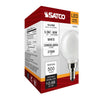SATCO S21212 - G16.5 LED Globe Bulb 5.5W, E12 Candelabra Base, 2700K Warm White, 120V