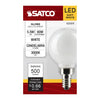 SATCO S21213 - G16.5 LED Globe Bulb 5.5W 3000K E12 120V