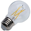 SATCO S21215 - LED G16.5 Globe Light Bulb 4W 2700K Clear E26 120V