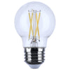 SATCO S21215 - LED G16.5 Globe Light Bulb 4W 2700K Clear E26 120V