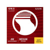 SATCO S21216 4W G16.5 LED Globe Light Bulb, Clear, 3000K Warm White, E26 Medium Base, 120V