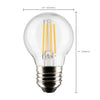 SATCO S21220 - 5.5W G16.5 LED Globe Bulb | 2700K E26